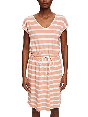 ESPRIT Damen Kleid 052ee1e339, Dusty Nude, XS von ESPRIT
