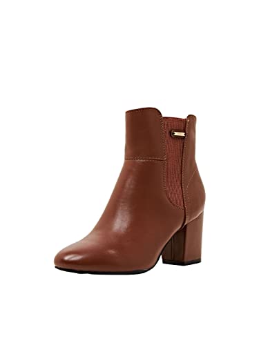 ESPRIT Damen Fashionable Ladies Chelsea Stiefel, Caramel, 41 EU von ESPRIT