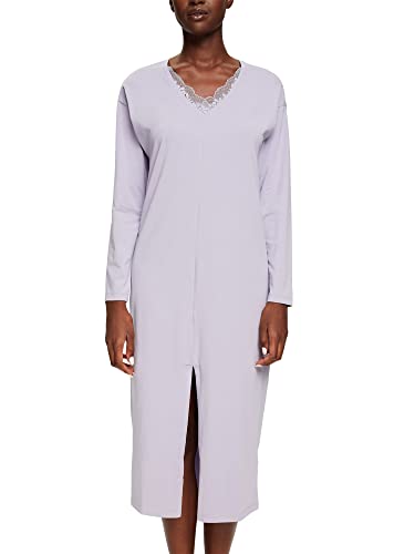 ESPRIT Damen Seasonal LACE 2 SUS pj s_ll_ls Pyjamaset, Lavender, 38 von ESPRIT