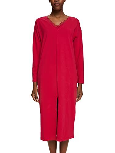 ESPRIT Damen Seasonal LACE 2 SUS Nightshirt Nachthemd, PINK Fuchsia, 40 von ESPRIT