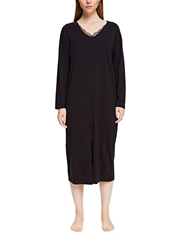 ESPRIT Damen Seasonal LACE 2 SUS Nightshirt Nachthemd, Black, 36 von ESPRIT