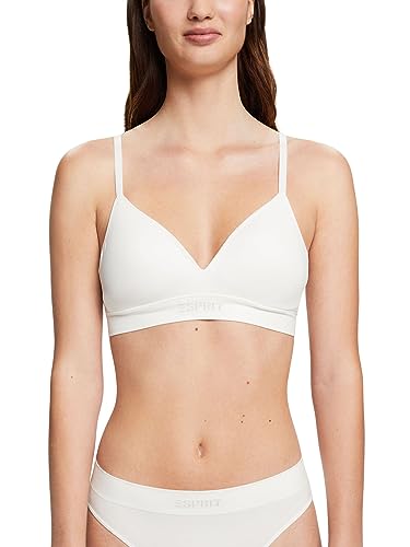 ESPRIT Nahtloser, wattierter Bralette mit Logo von ESPRIT