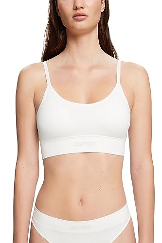 ESPRIT Nahtloses, wattiertes Bustier mit Logo von ESPRIT