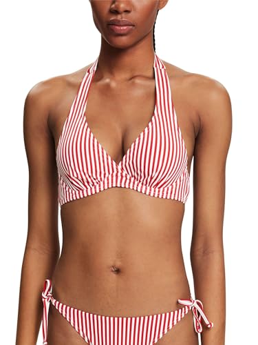 ESPRIT Damen Silvance Beach SSN Nuw Haltern. Bikini, 610/Dark Red, 40 von ESPRIT
