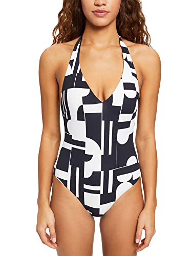 ESPRIT Damen Cube Beach uw.Swimsuit Badeanzug, Black 3, 42 D von ESPRIT