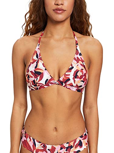 ESPRIT Damen Carilo Beach Rcs Pad.haltern Bikini, Dark Red 3, B EU von ESPRIT