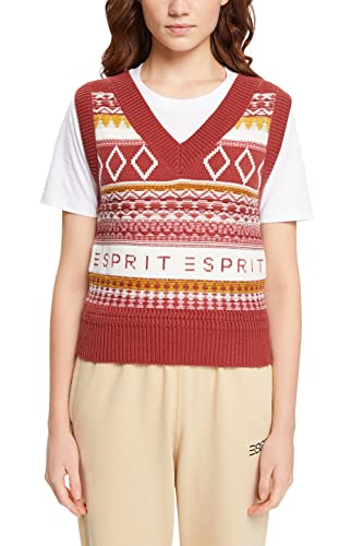 ESPRIT Damen 092EE1I311 Pullover, 807/TERRACOTTA 3, L von ESPRIT