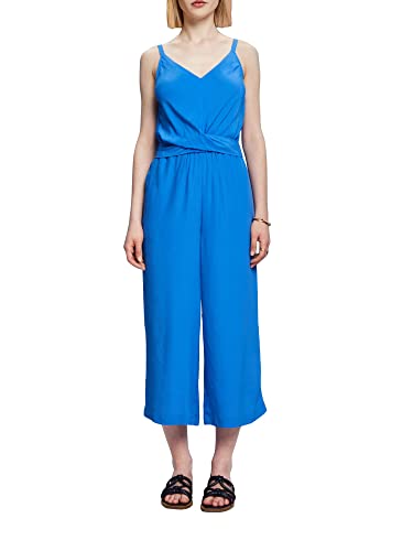ESPRIT Damen 053EE1L306 Overalls, 410/BRIGHT Blue, 32 von ESPRIT