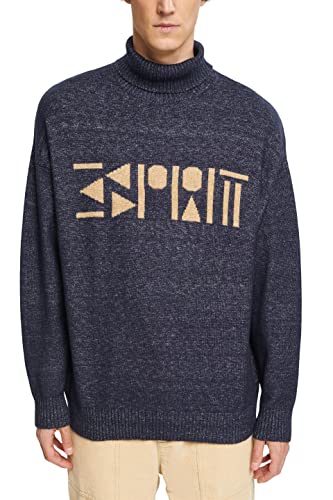 ESPRIT Herren 112EE2I315 Pullover, 400/NAVY, L von ESPRIT