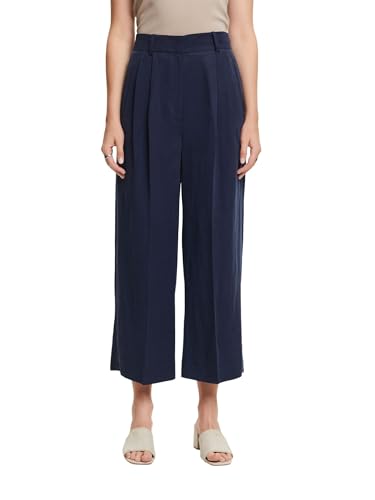 ESPRIT Damen 024EE1B308 Hose, 400/NAVY, 32W x 26L von ESPRIT