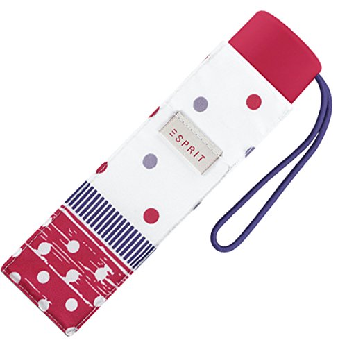 ESPRIT Petito polka dots raspberry 50966 Regenschirm Taschenschirm Schirm Schirme ESPRIT Petito polka dots raspberry 50966 Regenschirm Taschenschirm Schirm Schirme von Esprit