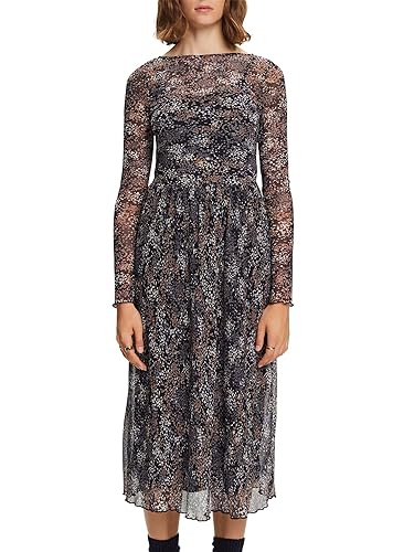 ESPRIT Damen 083EE1E312 Kleid, 002/BLACK 2, S von ESPRIT