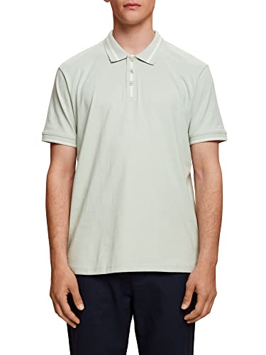 ESPRIT Polo-Shirt aus Jersey, Baumwollmix von ESPRIT