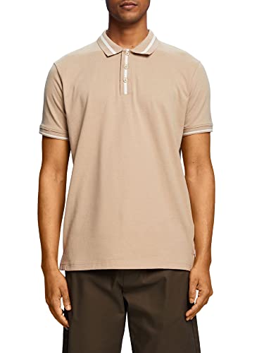 ESPRIT Herren 043EE2K322 Polohemd, 285/SAND, M von ESPRIT