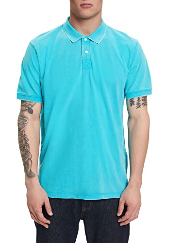 ESPRIT Herren 023EE2K305 Polohemd, 380/AQUA Green, M von ESPRIT