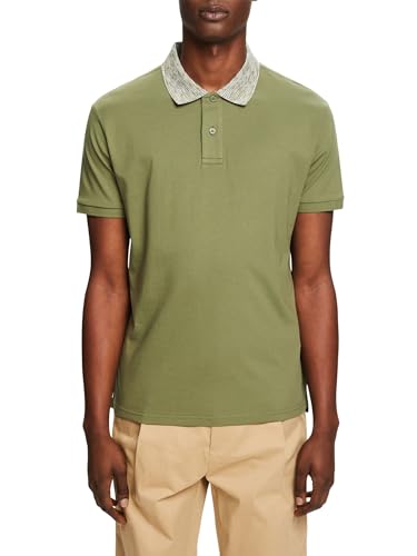ESPRIT Herren 034ee2k311 Polohemd, 345/Light Khaki, L von ESPRIT