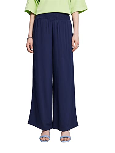 ESPRIT Damen 043EE1B347 Hose, 400/NAVY, 38 von ESPRIT