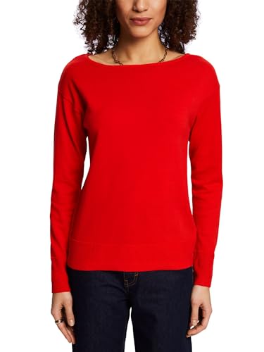 ESPRIT Damen 994EE1I311 Pullover, 630/RED, XXL von ESPRIT