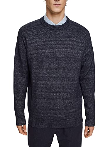 ESPRIT Herren 112EE2I305 Pullover, 400/NAVY, M von ESPRIT