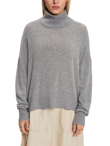 ESPRIT Pullover mit Stehkragen aus Wollmix von ESPRIT