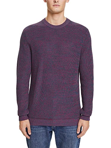 ESPRIT Herren 082ee2i301 Pullover, Dark Turquoise, S EU von ESPRIT