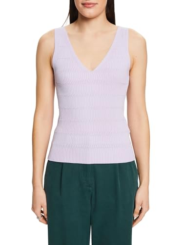 ESPRIT Damen 024ee1i313 Pullover, 570/Lavender, Large von ESPRIT