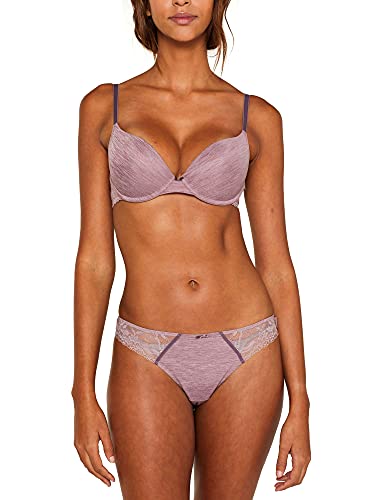 ESPRIT Push-up-BH aus Jersey/Spitze von ESPRIT