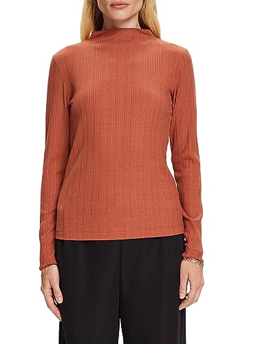 ESPRIT Damen 083EE1K306 T-Shirt, 805/TERRACOTTA, XS von ESPRIT