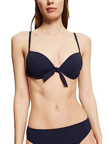 ESPRIT Damen Hamptons Beach RCSpad plun.Bra Bikini, Navy, 36C von ESPRIT