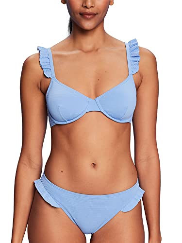 ESPRIT Damen BALIAN Beach RCS Underwire Bra Bikini, Light Blue Lavender, 44B von ESPRIT