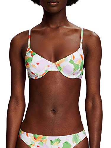 ESPRIT Damen Elia Beach Rcs Underwire Bra Bikini, Green 3, 36 / B von ESPRIT