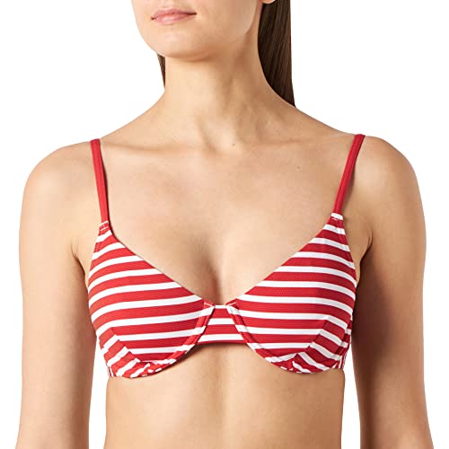 ESPRIT Damen Hamptons Beach RCS uw.Bra Bikini, RED, 38/C von ESPRIT