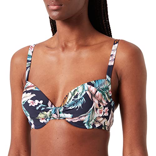 ESPRIT Damen Malibu Beach Rcs Pad.bra Bikini, Navy, 36B von ESPRIT