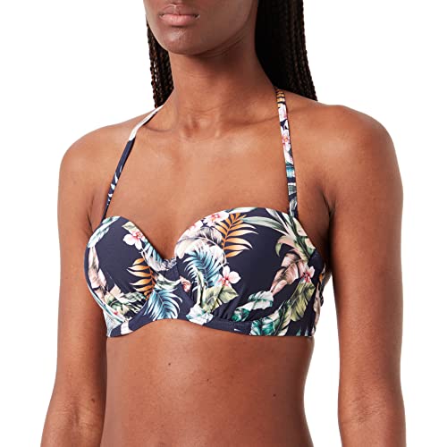 ESPRIT Damen Bikini Malibu Beach Rcspad.balconet, Navy, 40 von ESPRIT