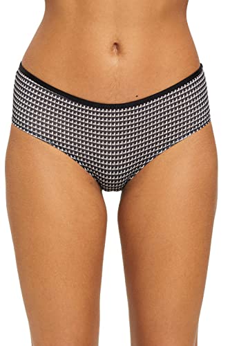 ESPRIT Damen Minimal Print Rcs Shorts, Schwarz, 34 von ESPRIT