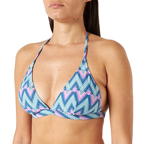 ESPRIT Damen Maris Beach RCS pad.Haltern Bikini, Bright Blue 3, 40A von ESPRIT