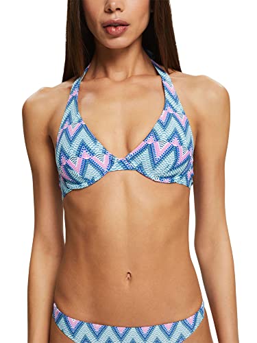 ESPRIT Damen Maris Beach RCS h.apex.Bra Bikini, Bright Blue 3, 42D von ESPRIT