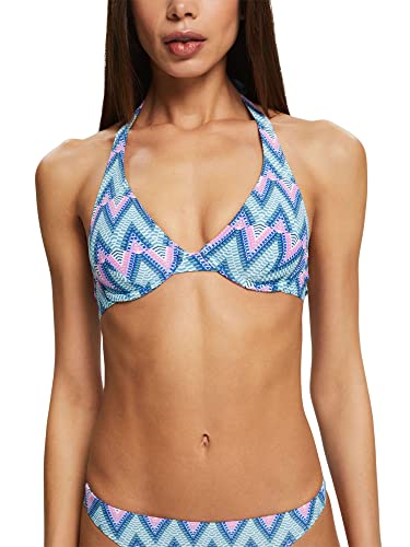 ESPRIT Damen Maris Beach RCS h.apex.Bra Bikini, Bright Blue 3, 44C von ESPRIT