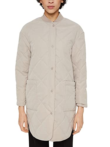 ESPRIT Damen 012ee1g322 Jacke, Light Taupe, L EU von ESPRIT