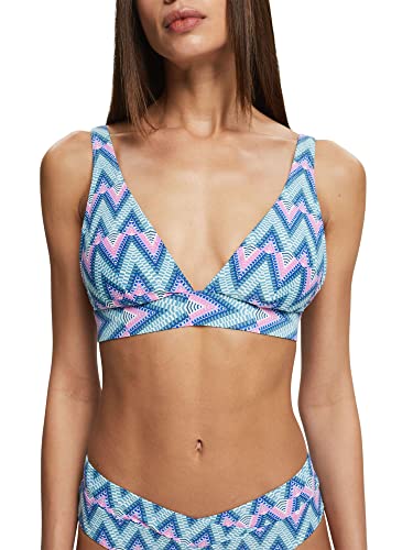 ESPRIT Damen Maris Beach RCS pad.Bra top Bikini, Bright Blue 3, 42B von ESPRIT