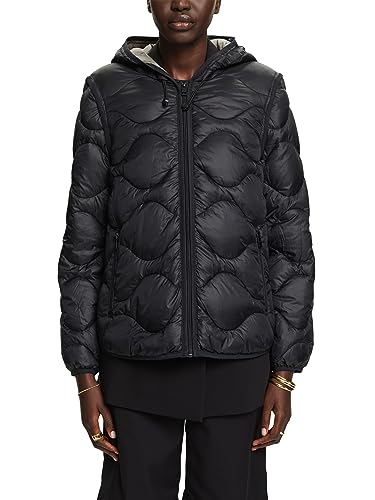 ESPRIT Damen 073EE1G316 Jacke, 001/BLACK, 38 von ESPRIT