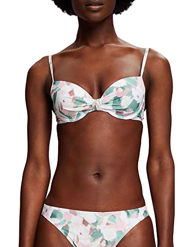 ESPRIT Damen Elia Beach Rcs Padded Bra Bikini, Khaki Green 3, 42 / A von ESPRIT