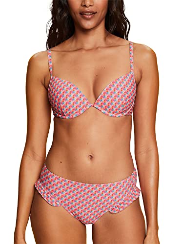 ESPRIT Damen Marley Beach Rcs Pad.plunge Bikini, Pink Fuchsia 3, C EU von ESPRIT