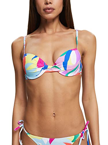 ESPRIT Damen Solano Beach Rcs Pad.bra Bikini, Violet, 38 EU von ESPRIT