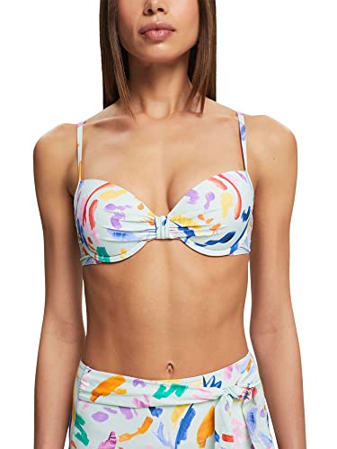 ESPRIT Damen TABA Beach RCS Push-up Bra Bikini, Light Aqua Green 3, 36B von ESPRIT