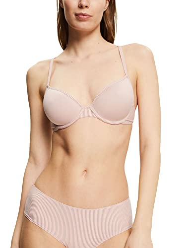 ESPRIT Damen Soft Stripes Fashion_sexy Padded Spacer Bra Gepolsterter BH, Old PINK, 75B von ESPRIT