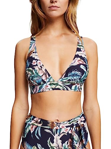 ESPRIT Damen Malibu Beach RCS pad.Bra top Bikini, Navy 3, 36B von ESPRIT