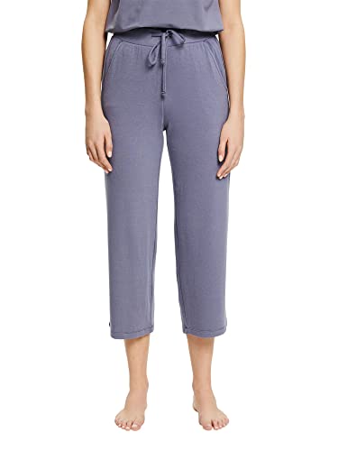 ESPRIT Damen RCS Pants 7/8 Pyjamaunterteil, Grey Blue, L von ESPRIT
