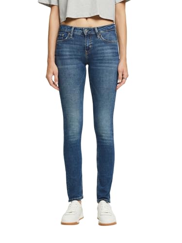 ESPRIT Schmale Stretchjeans mit hohem Bund von ESPRIT