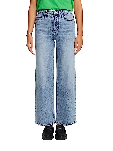 ESPRIT Damen 083EE1B376 Jeans, 904/BLUE Bleached, 29W x 32L von ESPRIT